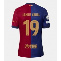 Billiga Barcelona Lamine Yamal #19 Hemma fotbollskläder 2024-25 Kortärmad